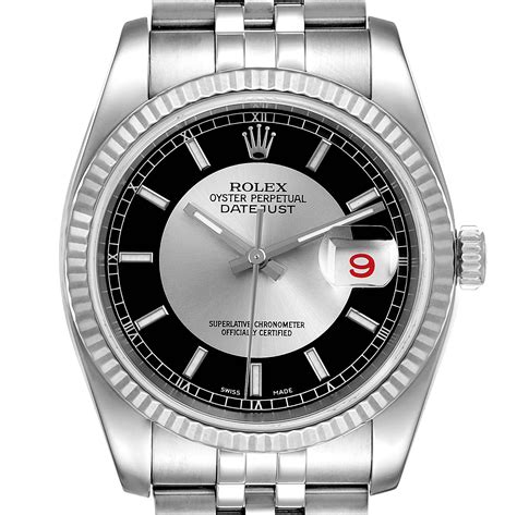 rolex datejust 116234 tuxedo dial|Rolex Datejust 36mm 116234.